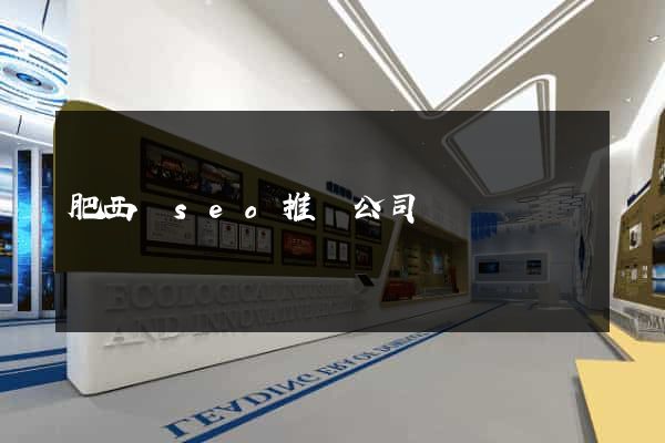 肥西縣seo推廣公司