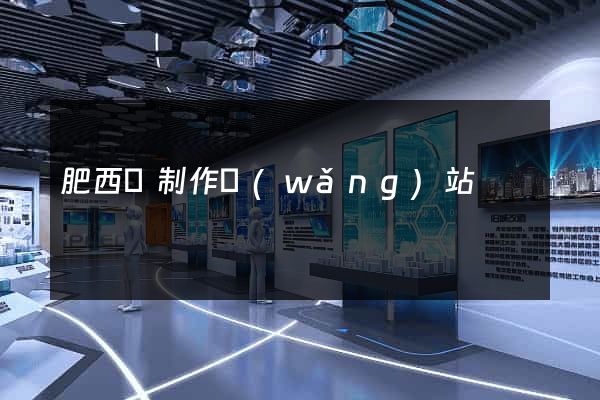 肥西縣制作網(wǎng)站