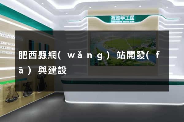 肥西縣網(wǎng)站開發(fā)與建設