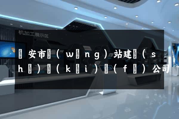 臨安市網(wǎng)站建設(shè)開(kāi)發(fā)公司