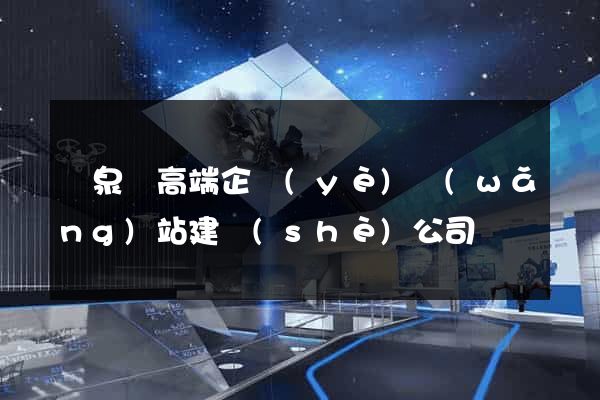 臨泉縣高端企業(yè)網(wǎng)站建設(shè)公司