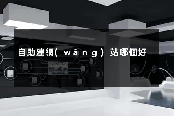 自助建網(wǎng)站哪個好