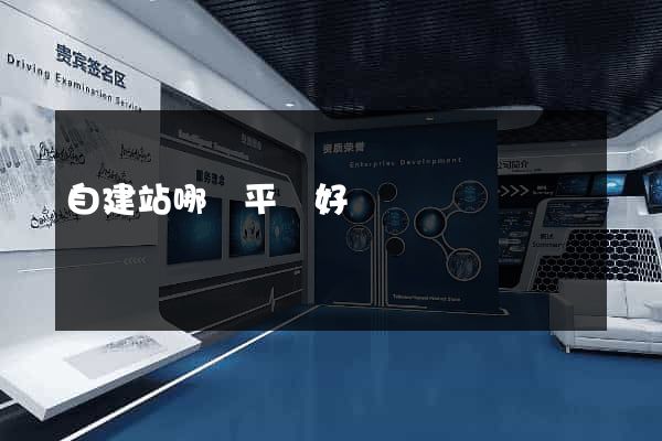 自建站哪個平臺好