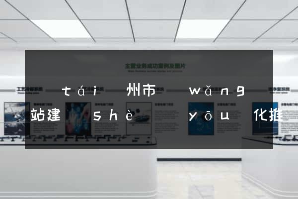 臺(tái)州市網(wǎng)站建設(shè)優(yōu)化推廣