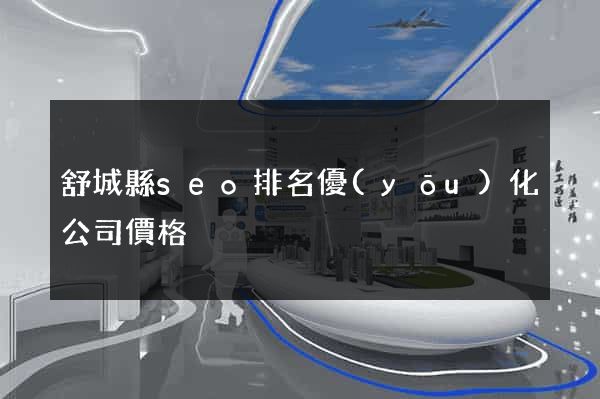 舒城縣seo排名優(yōu)化公司價格