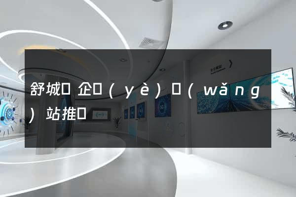 舒城縣企業(yè)網(wǎng)站推廣