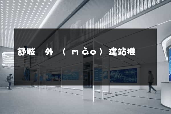 舒城縣外貿(mào)建站推廣
