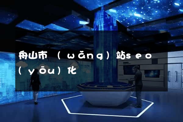 舟山市網(wǎng)站seo優(yōu)化
