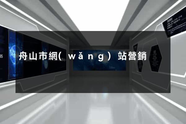 舟山市網(wǎng)站營銷