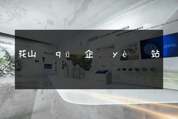 花山區(qū)企業(yè)網站設計