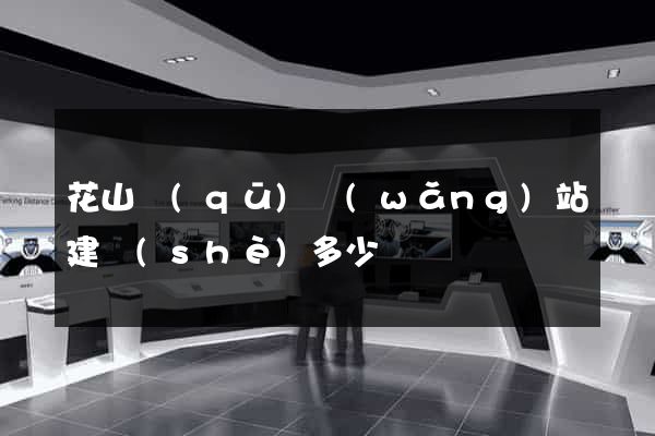 花山區(qū)網(wǎng)站建設(shè)多少錢