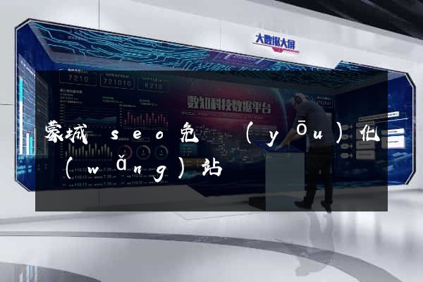 蒙城縣seo免費優(yōu)化網(wǎng)站