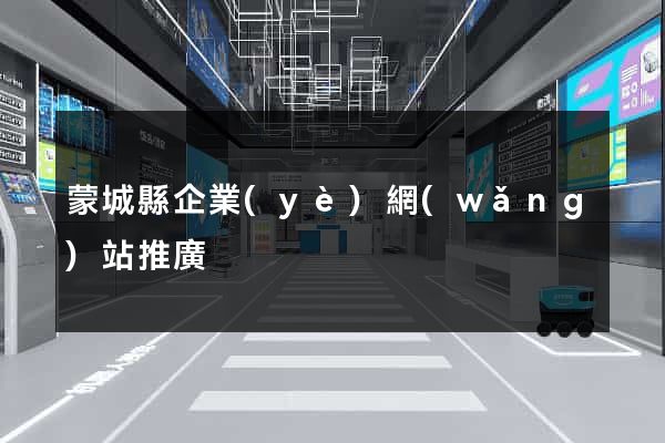 蒙城縣企業(yè)網(wǎng)站推廣