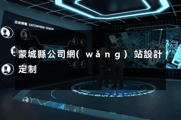 蒙城縣公司網(wǎng)站設計定制