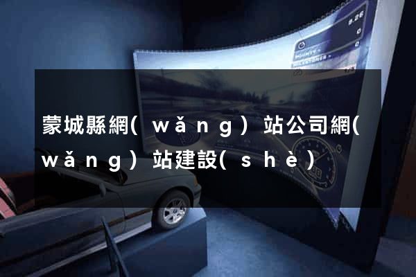 蒙城縣網(wǎng)站公司網(wǎng)站建設(shè)