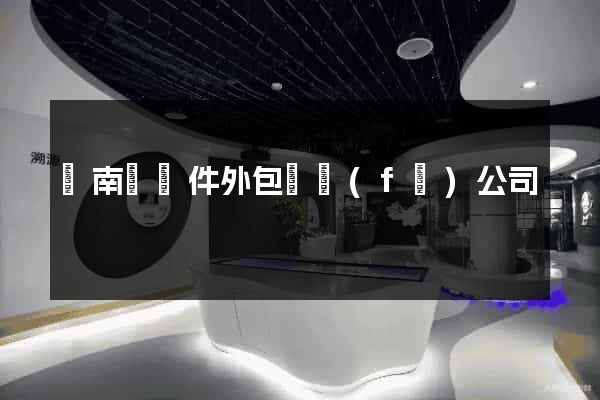 蒼南縣軟件外包開發(fā)公司