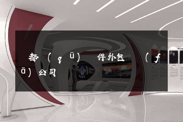 蓮都區(qū)軟件外包開發(fā)公司