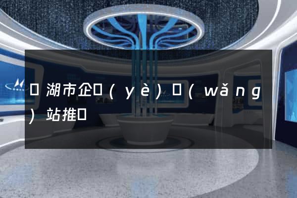 蕪湖市企業(yè)網(wǎng)站推廣