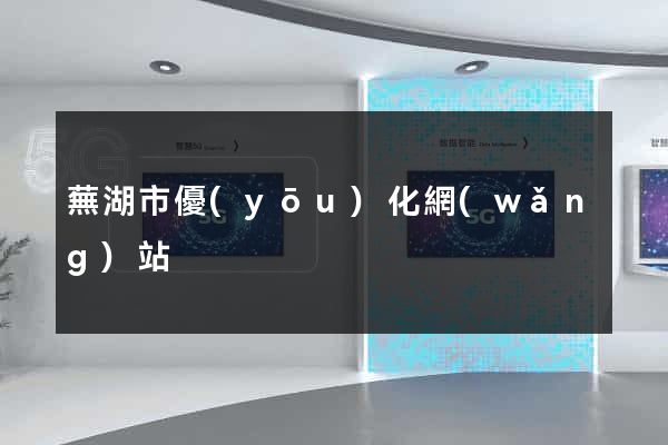 蕪湖市優(yōu)化網(wǎng)站