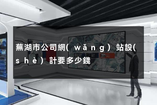 蕪湖市公司網(wǎng)站設(shè)計要多少錢