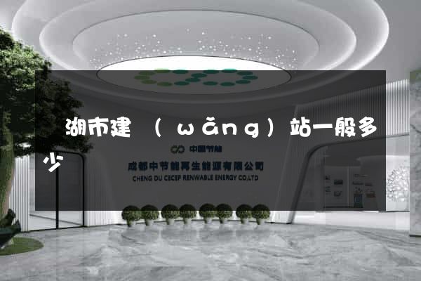 蕪湖市建網(wǎng)站一般多少錢