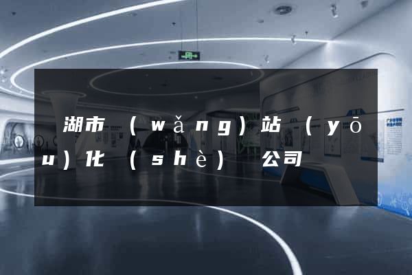 蕪湖市網(wǎng)站優(yōu)化設(shè)計公司