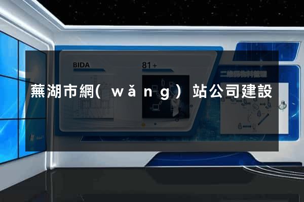 蕪湖市網(wǎng)站公司建設