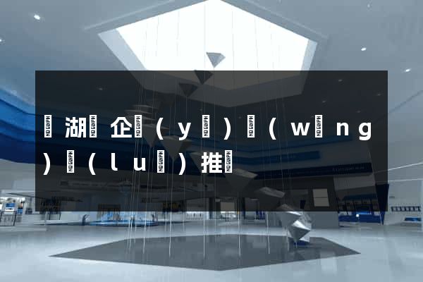 蕪湖縣企業(yè)網(wǎng)絡(luò)推廣