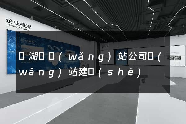 蕪湖縣網(wǎng)站公司網(wǎng)站建設(shè)