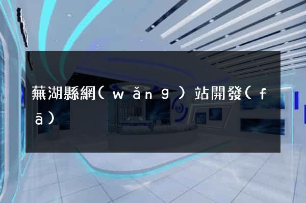 蕪湖縣網(wǎng)站開發(fā)