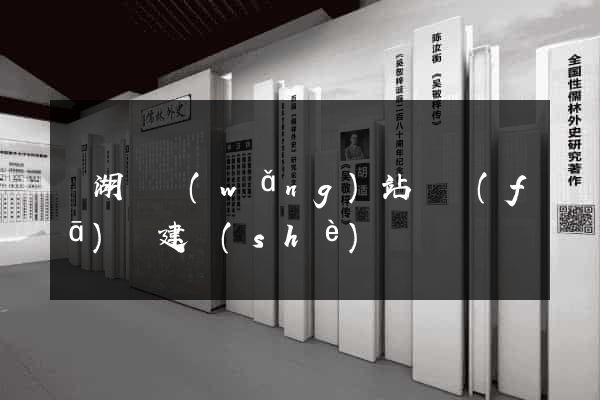 蕪湖縣網(wǎng)站開發(fā)與建設(shè)