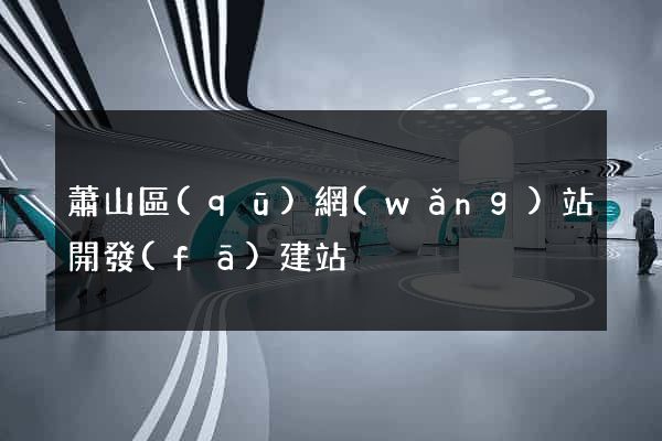 蕭山區(qū)網(wǎng)站開發(fā)建站