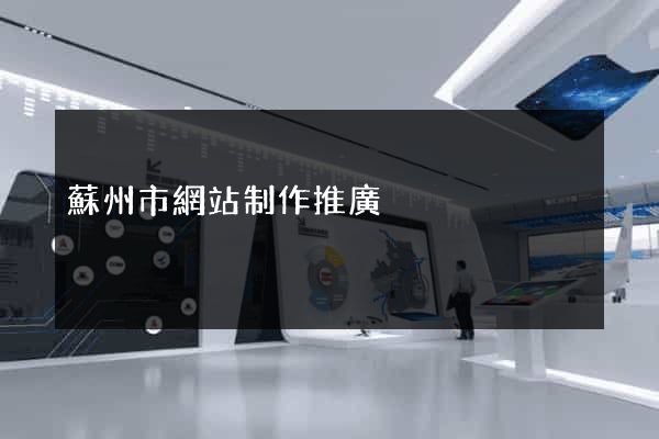 蘇州市網站制作推廣