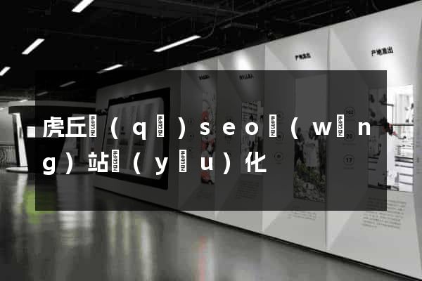 虎丘區(qū)seo網(wǎng)站優(yōu)化
