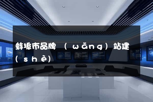 蚌埠市品牌網(wǎng)站建設(shè)