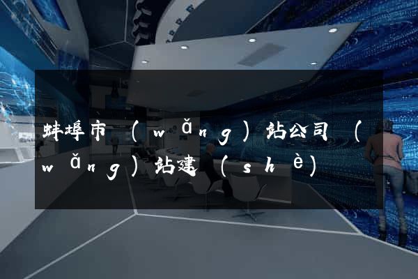 蚌埠市網(wǎng)站公司網(wǎng)站建設(shè)