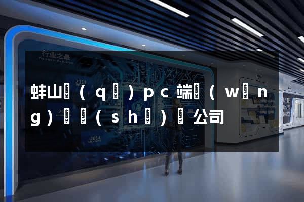 蚌山區(qū)pc端網(wǎng)頁設(shè)計公司
