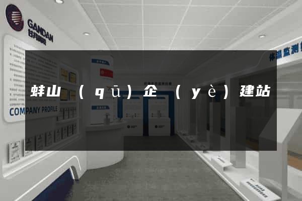 蚌山區(qū)企業(yè)建站