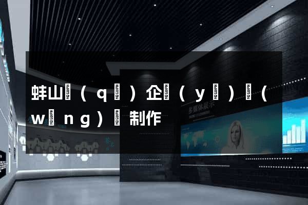 蚌山區(qū)企業(yè)網(wǎng)頁制作
