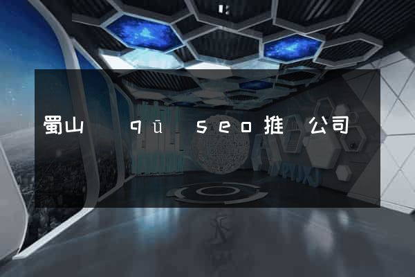 蜀山區(qū)seo推廣公司