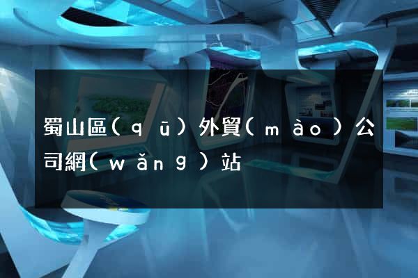 蜀山區(qū)外貿(mào)公司網(wǎng)站