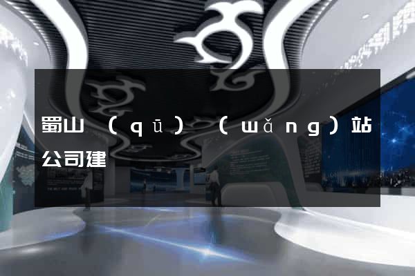 蜀山區(qū)網(wǎng)站公司建設