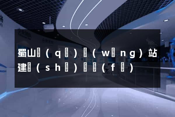蜀山區(qū)網(wǎng)站建設(shè)開發(fā)