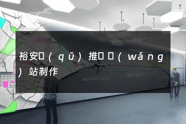 裕安區(qū)推廣網(wǎng)站制作