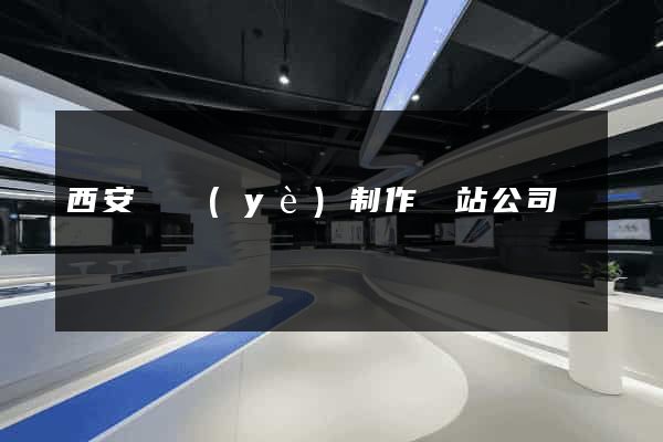 西安專業(yè)制作網站公司