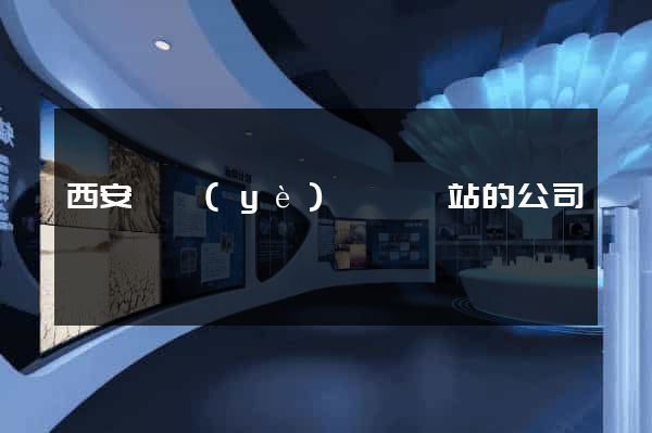 西安專業(yè)設計網站的公司