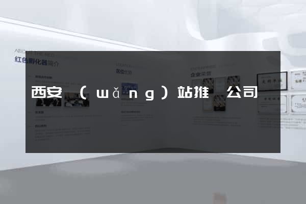 西安網(wǎng)站推廣公司