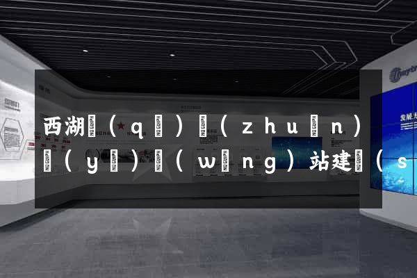 西湖區(qū)專(zhuān)業(yè)網(wǎng)站建設(shè)
