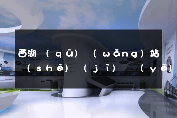 西湖區(qū)網(wǎng)站設(shè)計(jì)專業(yè)的公司