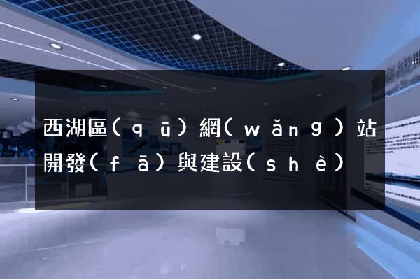 西湖區(qū)網(wǎng)站開發(fā)與建設(shè)